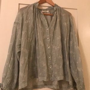 Doen flower blouse S